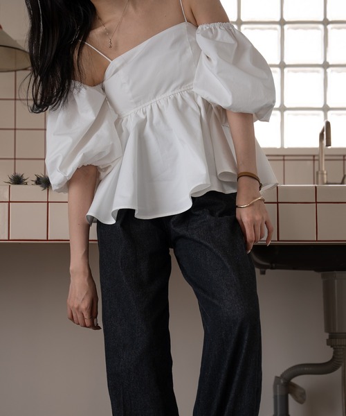 mideal（マイディール）の「volume off shoulder blouse / ボリューム