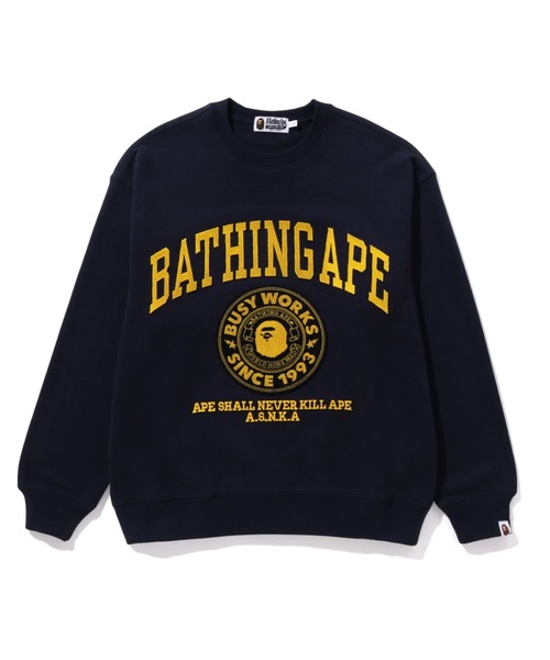 A BATHING APE（アベイシングエイプ）の「COLLEGE GRAPHIC CREWNECK M
