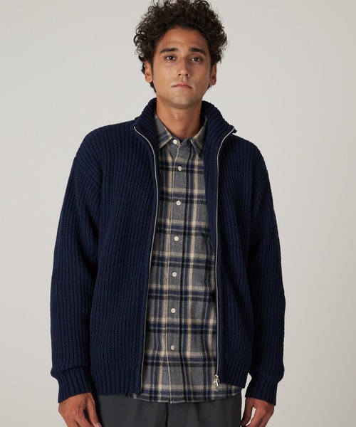 Eddie Bauer（エディーバウアー）の「スタンドフルジップ セーター