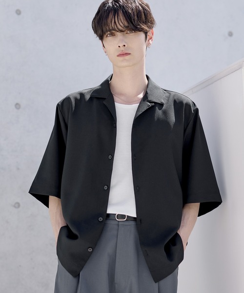 セール】【セットアップ 3点セット】防シワ接触冷感リラックスワイド