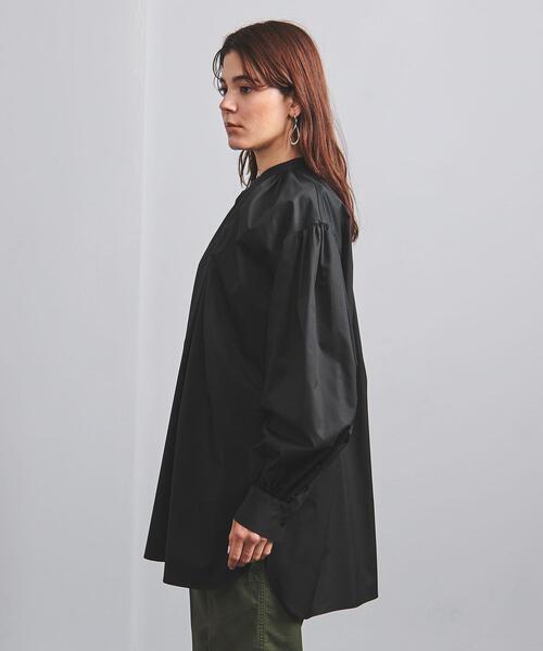 HYKE（ハイク）の「＜HYKE（ハイク）＞T/C ギャザー シャツ