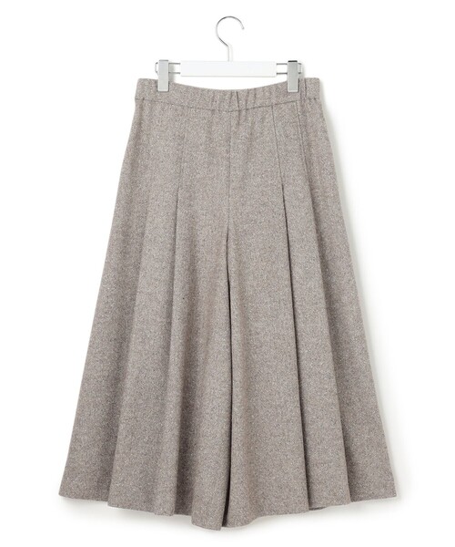 セール】シルクネップヘリンボーン ガウチョ パンツ（その他パンツ