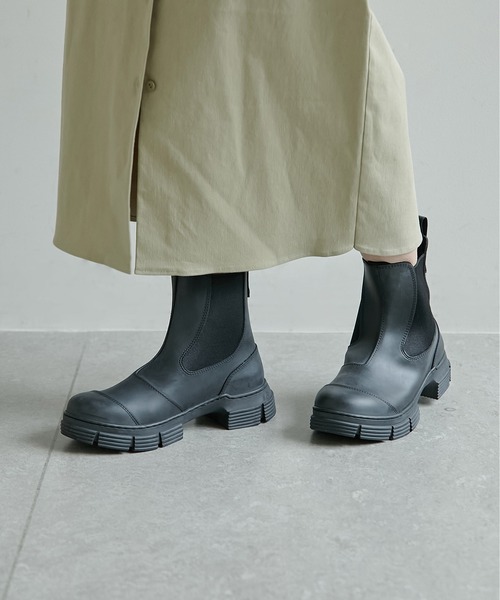 GANNI（ガニー）の「【GANNI】リサイクルラバーブーツ（その他シューズ