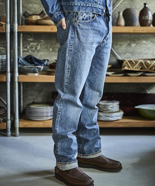 orSlow/オアスロウ 105 STANDARD SELVEDGE DENIM 2YEAR WASH デニム