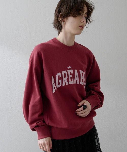 THE PAUSE】ロゴスウェットプルオーバー（スウェット）｜THE PAUSE（ザ