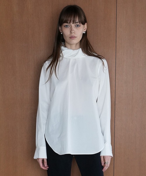 セール】BALLOON NECK SHIRT（シャツ/ブラウス）｜CLANE（クラネ）の