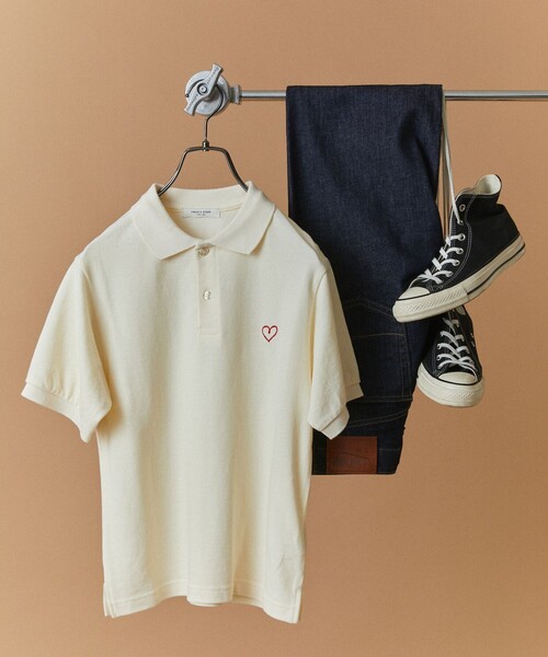 FREAK'S STORE（フリークスストア）の「ワンポイントハート刺繍