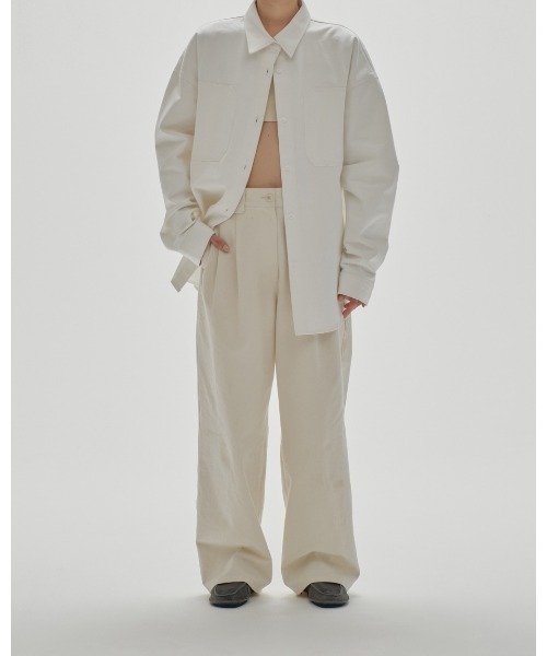 TODAYFUL（トゥデイフル）の「Cottontwill Over Shirts（シャツ