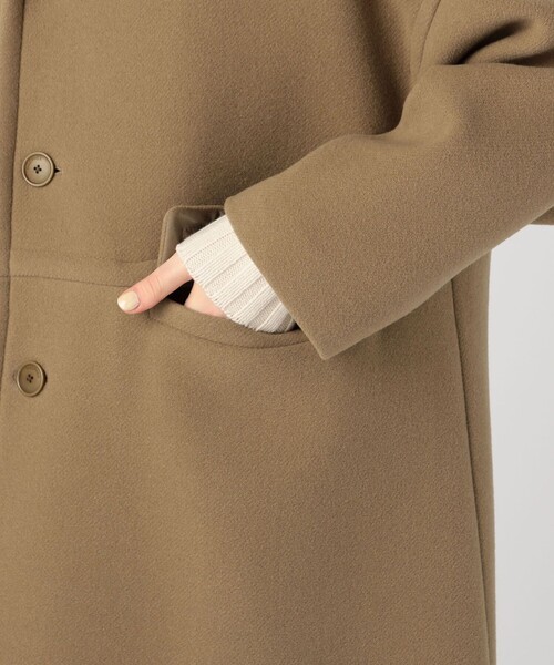 MACPHEE（マカフィー）の「パイルメルトン オーバーサイズドコート