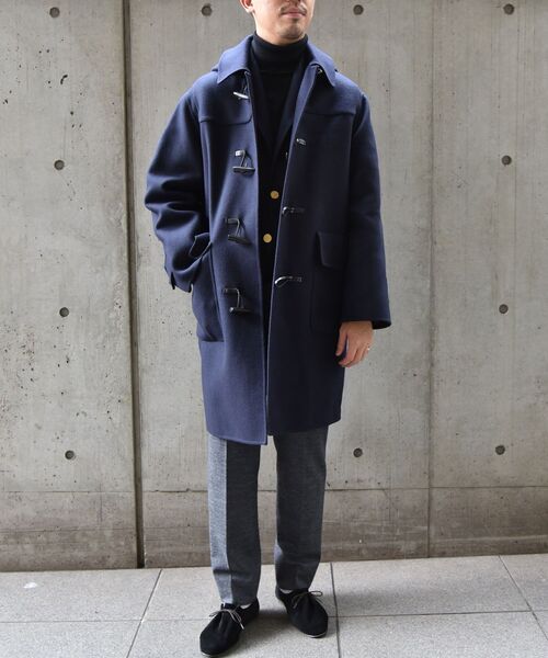 SHIPS（シップス）の「SHIPS: ダブルフェイスメルトン ダッフルコート