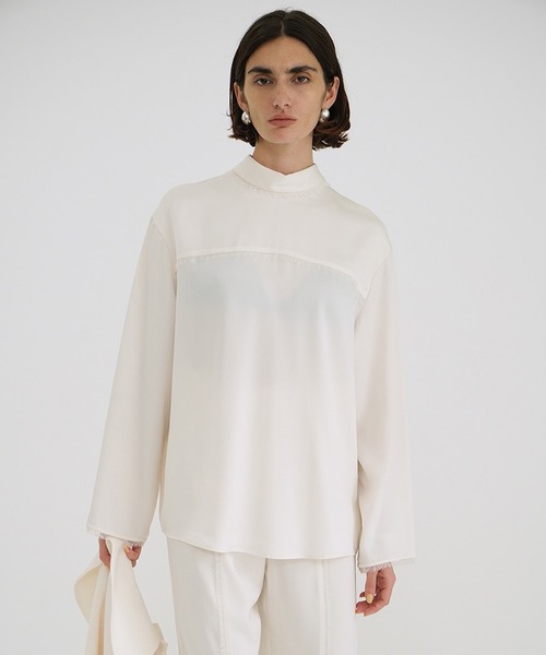 セール】W FACE FRINGE SHIRTS（シャツ/ブラウス）｜CLANE（クラネ）の