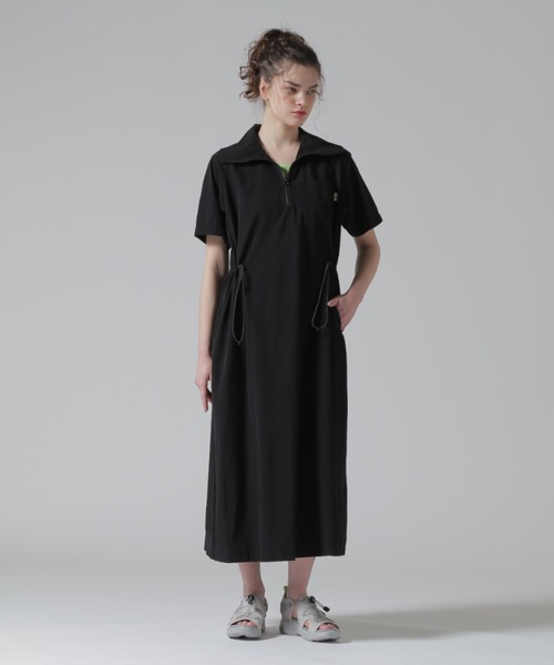 直営店限定》HALF ZIP ACTIVE ONE PIECE/ハーフジップ アクティブ