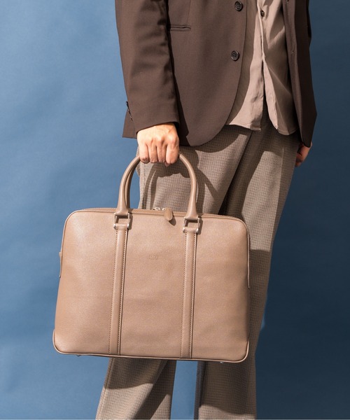 TAKEO KIKUCHI /タケオ キクチ】 ギブソン レザービジネスバッグ A4