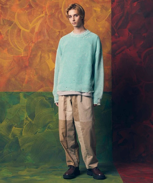 MAISON SPECIAL（メゾンスペシャル）の「《UNISEX》Snow Wash Damaged