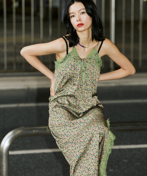 ANNA SUI（アナスイ）の「ANNA SUI jouetie フラワーキャミワンピ