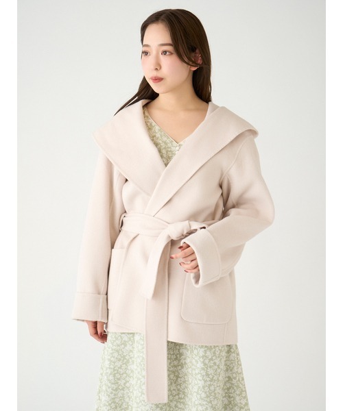 SNIDEL（スナイデル）の「フードリバーショートコート（その他アウター