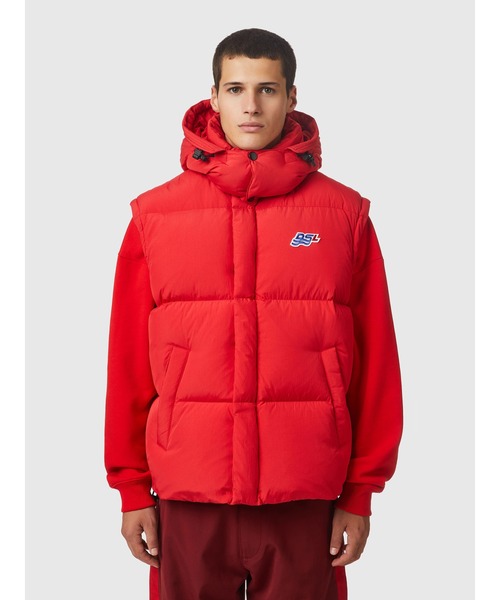 DIESEL（ディーゼル）の「メンズ ダウン ジャケット ベスト バイラル