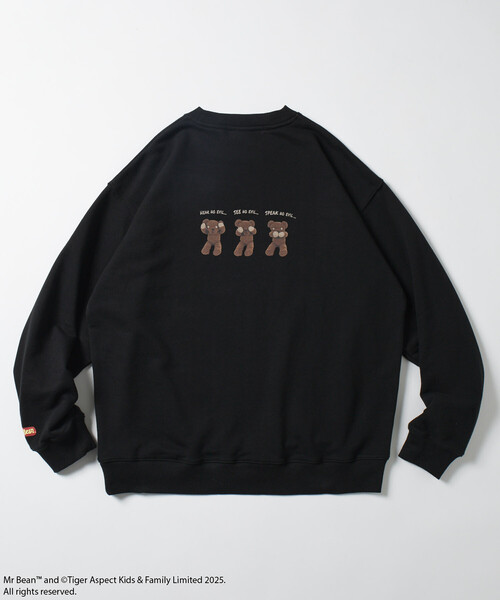 Mr. Bean/ミスタ―ビーン Teddy Sweat / テディ デザインクルーネック