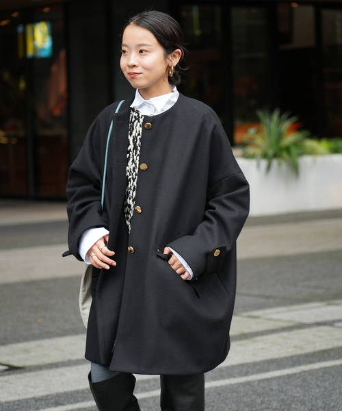 セール】MACKINTOSH/マッキントッシュ 別注 HUMBIE ノーカラーコクーン