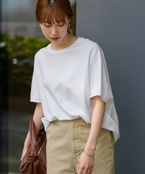 ≪追加≫スムースコクーンプルオーバー（Tシャツ/カットソー