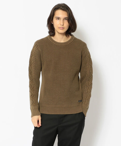 schott（ショット）の「Schott(ショット) DULL COLOR CREWNECK