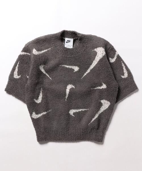 NIKE（ナイキ）の「NIKE WMNS NSW COZY LOGO AOJ KNIT S/S TOP FD4287