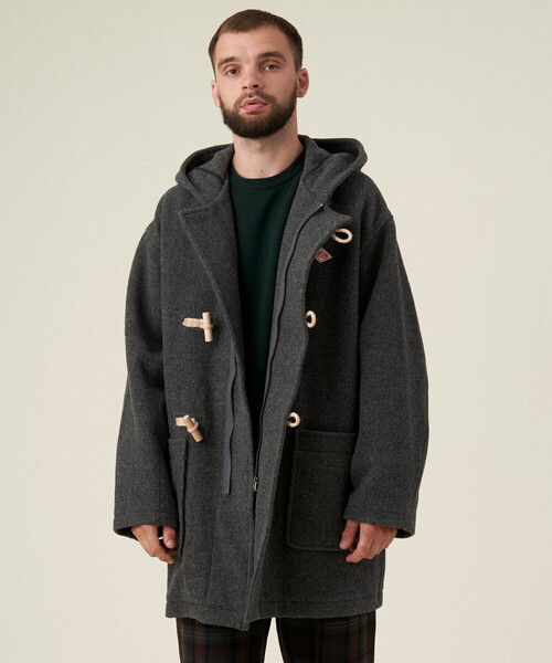 DANTON（ダントン）の「MEN'S WOOL LIGHT PILE DUFFEL COAT（ダッフル
