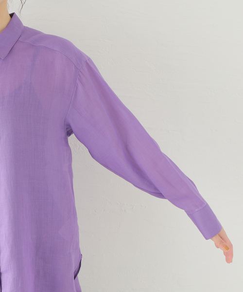 Spick & Span（スピックアンドスパン）の「ラミーチュニックシャツ