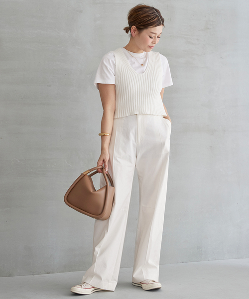 Deuxieme Classe（ドゥーズィエムクラス）の「TUCK CHINO ワイドパンツ