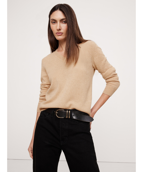 セール】ライトウェイト カシミヤ Vネックセーター（ニット/セーター