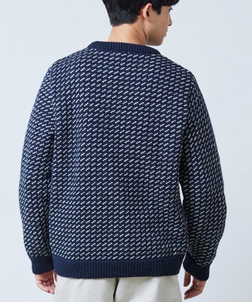 セール】ノルウェージャン・バーズアイ・セーター 米国フィット