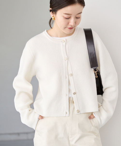 IENA（イエナ）の「金ボタンニットカーディガン（カーディガン/ボレロ