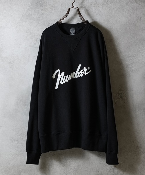 VINTAGE GAZETTE Number⑨ LOGO CREWNECK SWEATSHIRT / ヴィンテージ