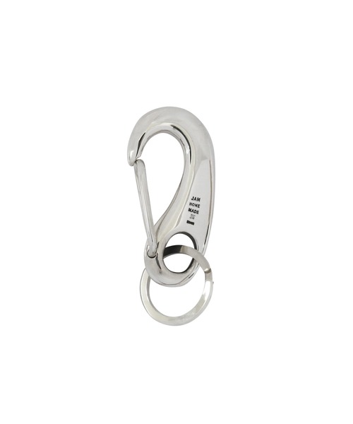 ヘ*ン様 ジャムホームメイド キーチェーンカラビナ シルバー ダイヤ