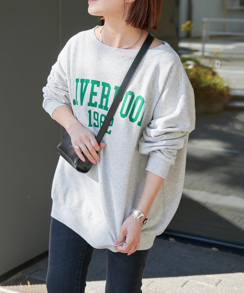 Spick & Span（スピックアンドスパン）の「ルーズロゴスウェット