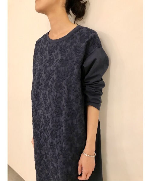 BEARDSLEY（ビアズリー）の「フロント刺繍ワンピース（ワンピース