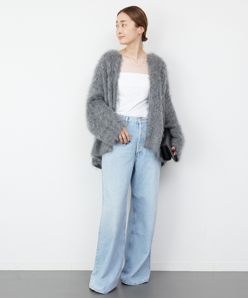 PORTMIX クルーネック カーディガン（カーディガン/ボレロ）｜Deuxieme