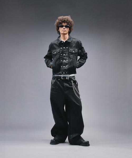 14oz Wax Coated Curve Denim / 14オンスワックスコーティングカーブ