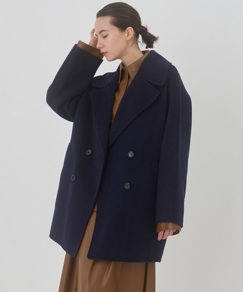 LE CIEL BLEU（ルシェルブルー）の「ダブルフェイスショートコート
