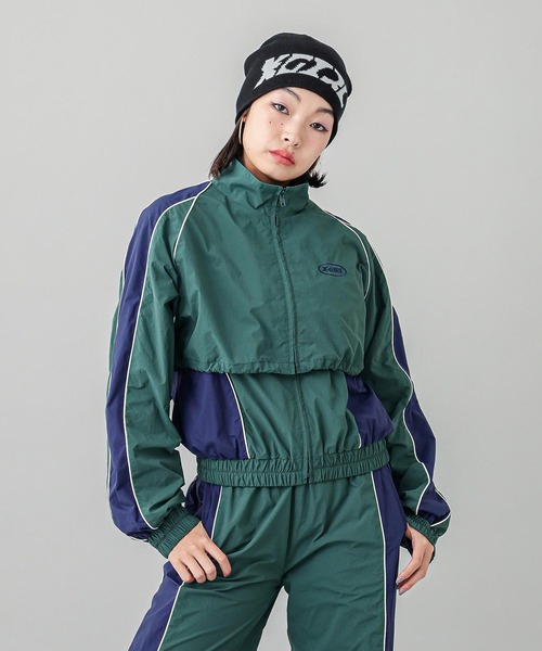 セール】3WAY BICOLOR JACKET（ナイロンジャケット）｜X-girl