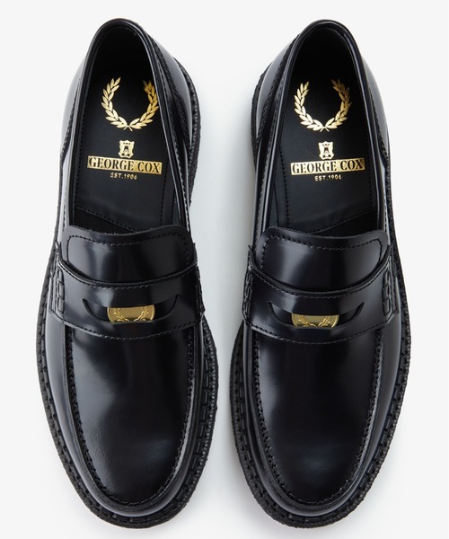 George Cox X Fred Perry Penny Loafer Leather／ジョージ・コックス