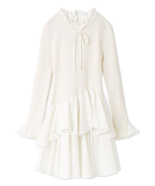 Sustainableドッキングミニニットワンピース（ワンピース）｜SNIDEL