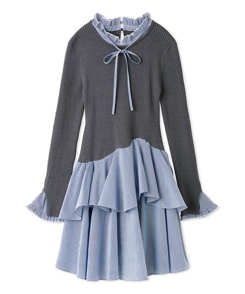 Sustainableドッキングミニニットワンピース（ワンピース）｜SNIDEL