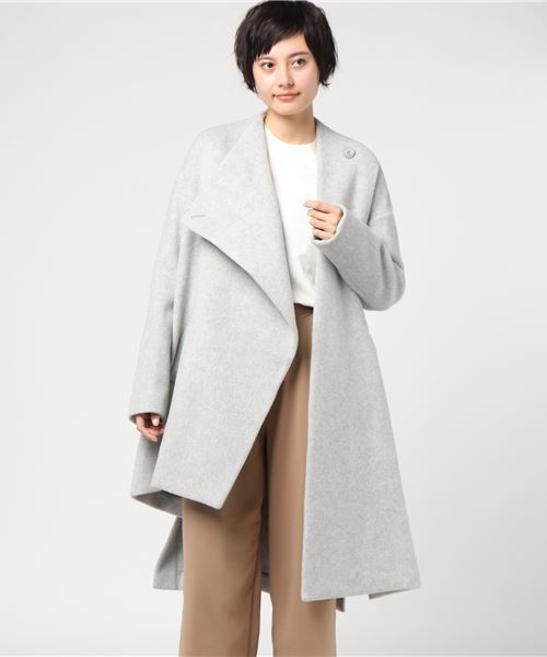 ENFOLD（エンフォルド）の「ラムウール ストールコート（その他