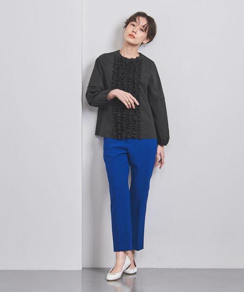 UNITED ARROWS（ユナイテッドアローズ）の「リッチフリル ブラウス