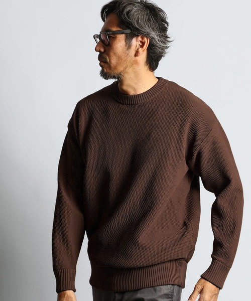 WASHABLE WAFFLE KNIT：自宅で洗える ウォッシャブル ワッフルニット