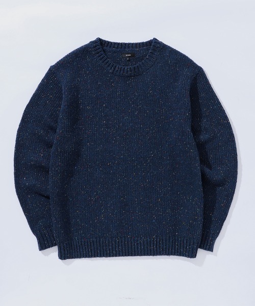 BEAMS（ビームス）の「3ゲージ カラーネップ クルーネック ニット 24FW