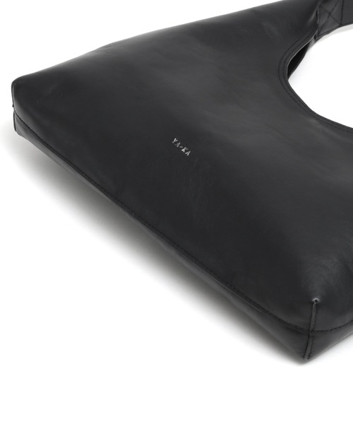 YArKA/ヤーカ】real leather round design one handle bag [wam3