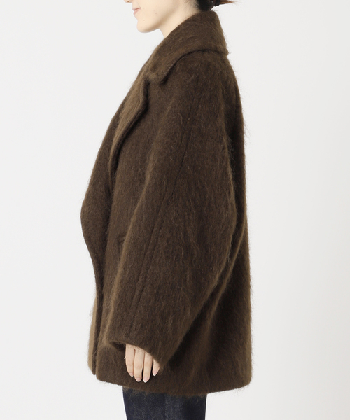 セール】モヘヤMIXシャギーダブルコート（その他アウター）｜journal