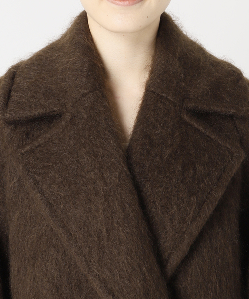 セール】モヘヤMIXシャギーダブルコート（その他アウター）｜journal